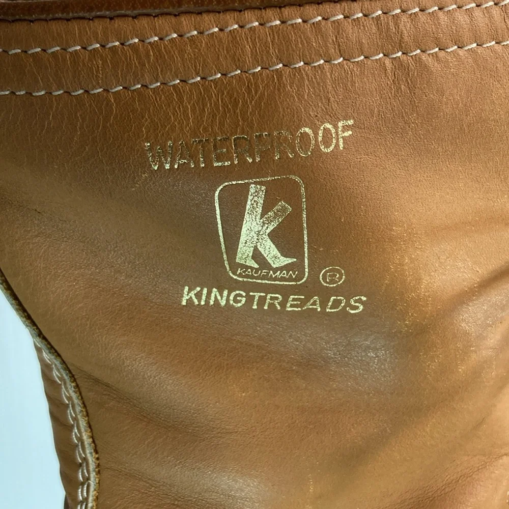 Vintage kaufman kingtreads 70’s work boots. Can’t confirm but feels‎ steel toes